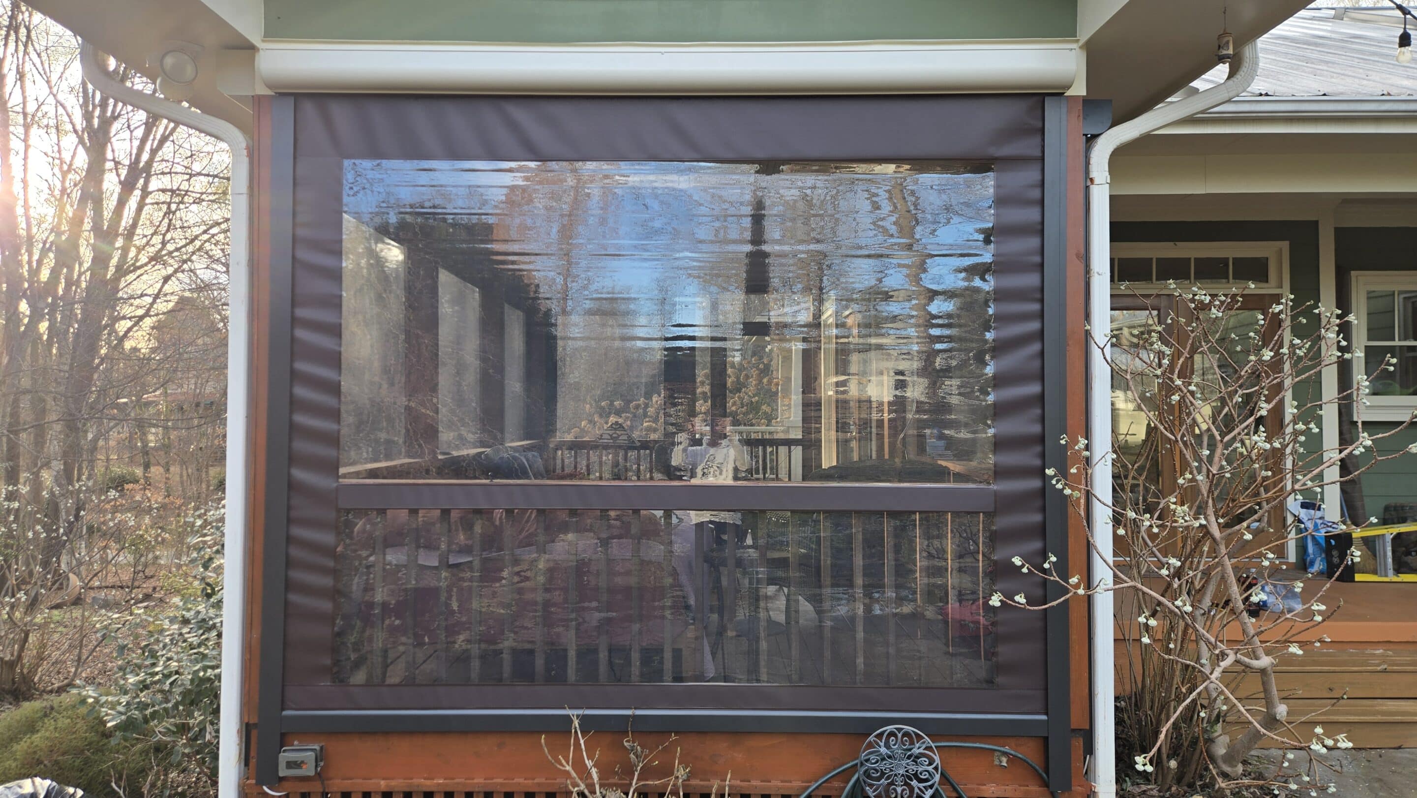 exterior patio shades and awnings durham guest room